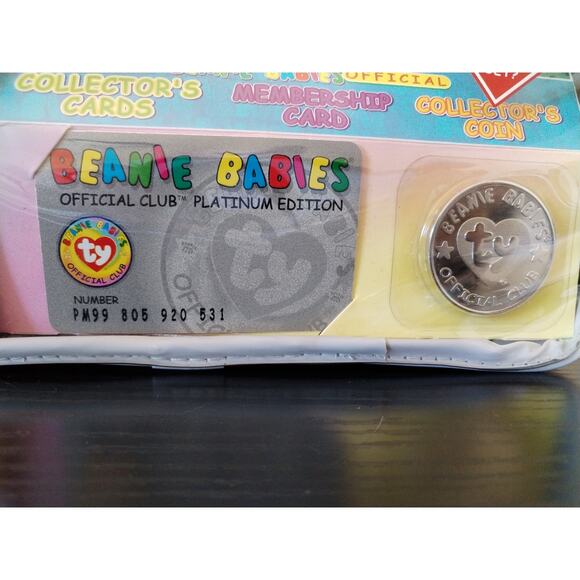 1999 Ty Beanie Babies Platinum Edition Kit Clubby II - Picture 5 of 5